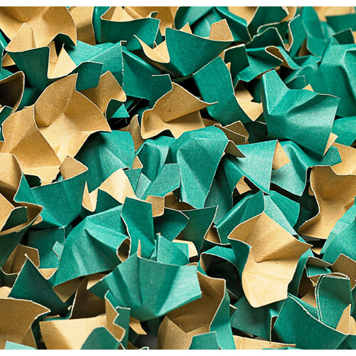 Papier-Polstermaterial, 100% recyclebar, 120 Liter grün